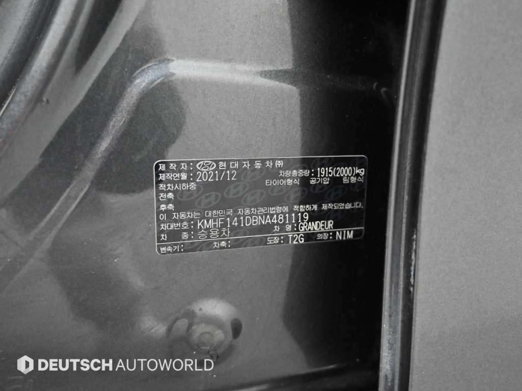 Hyundai Grandeur — photo 20