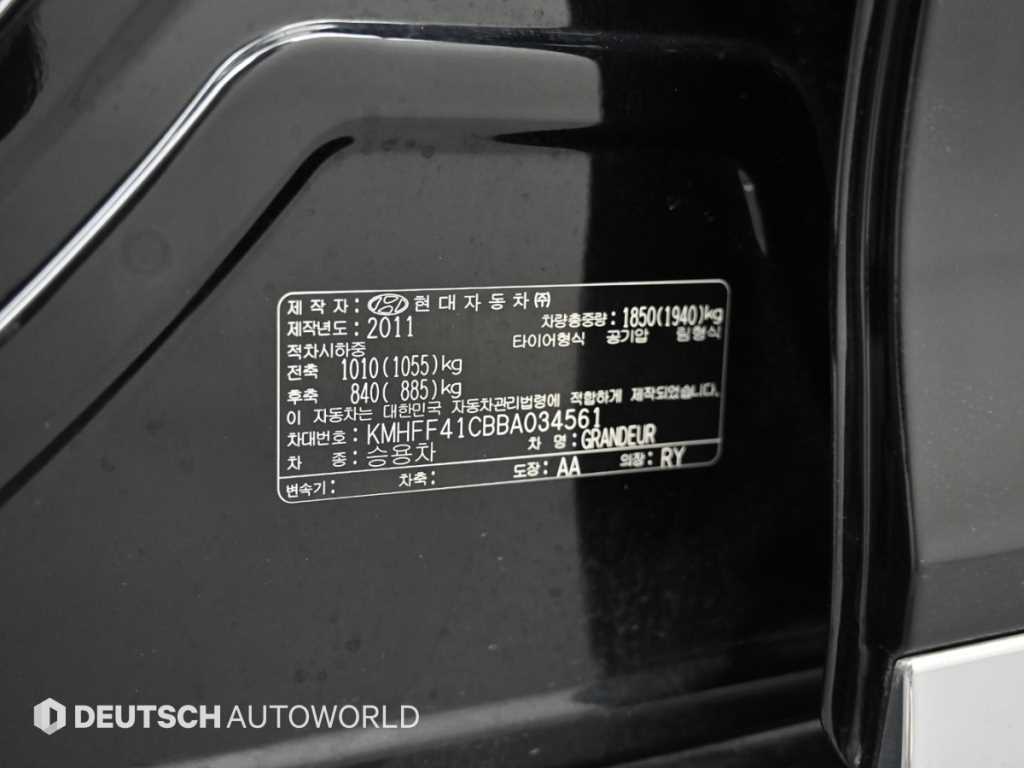 Hyundai Grandeur — photo 20
