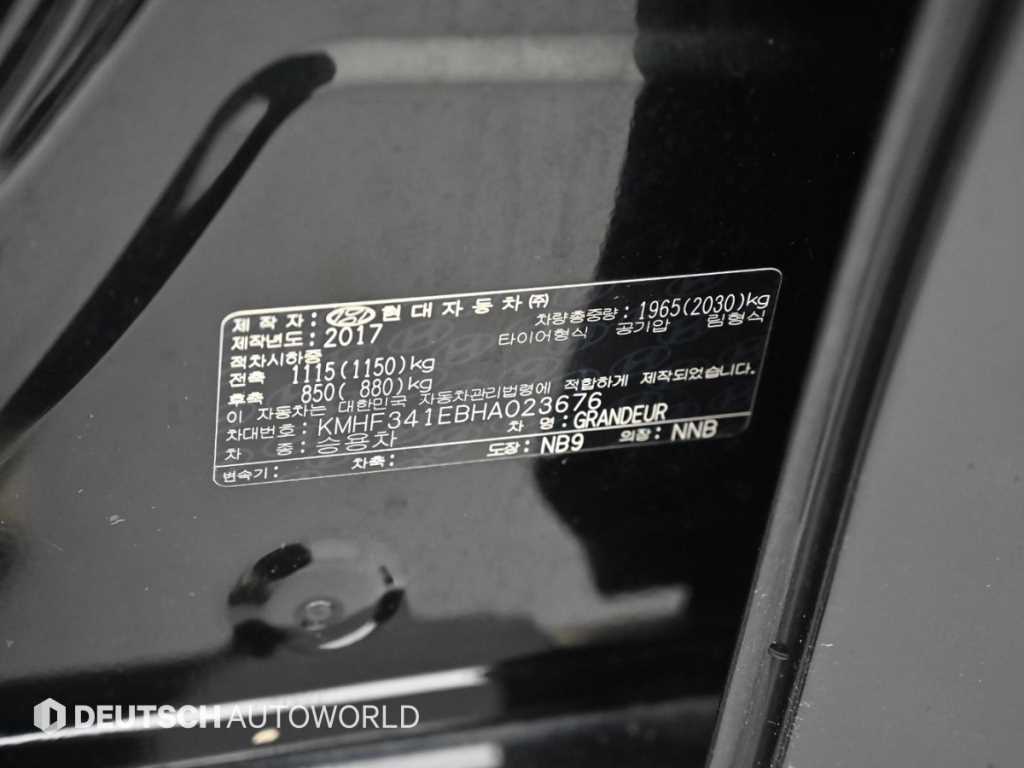 Hyundai Grandeur — photo 20