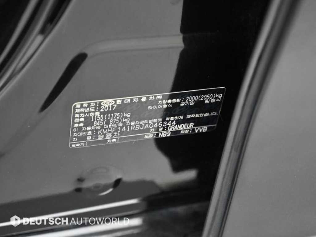 Hyundai Grandeur — photo 20
