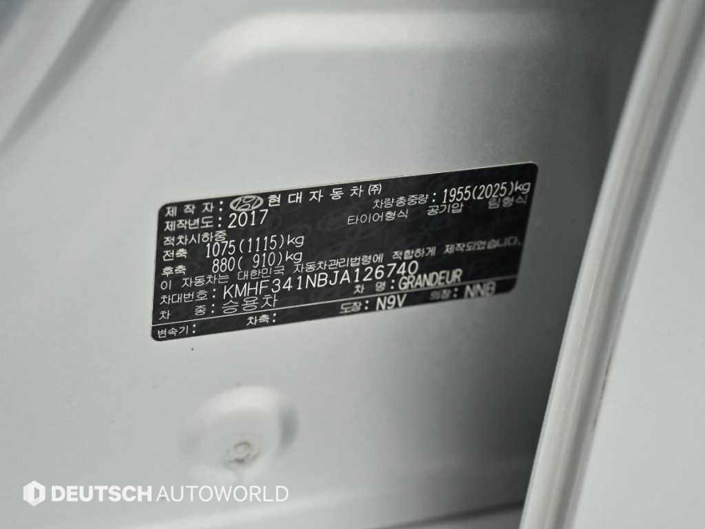 Hyundai Grandeur — photo 20