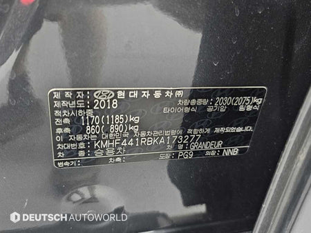 Hyundai Grandeur — photo 20