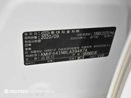 Hyundai Grandeur — photo 20