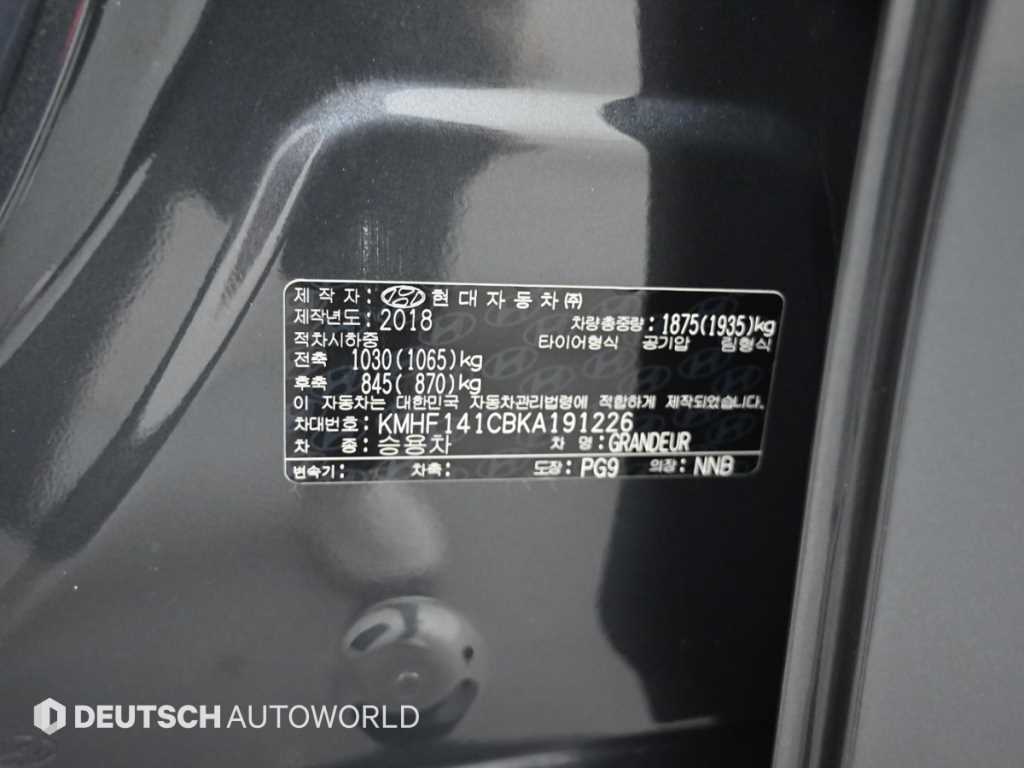 Hyundai Grandeur — photo 20