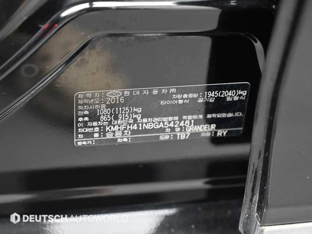 Hyundai Grandeur — photo 20