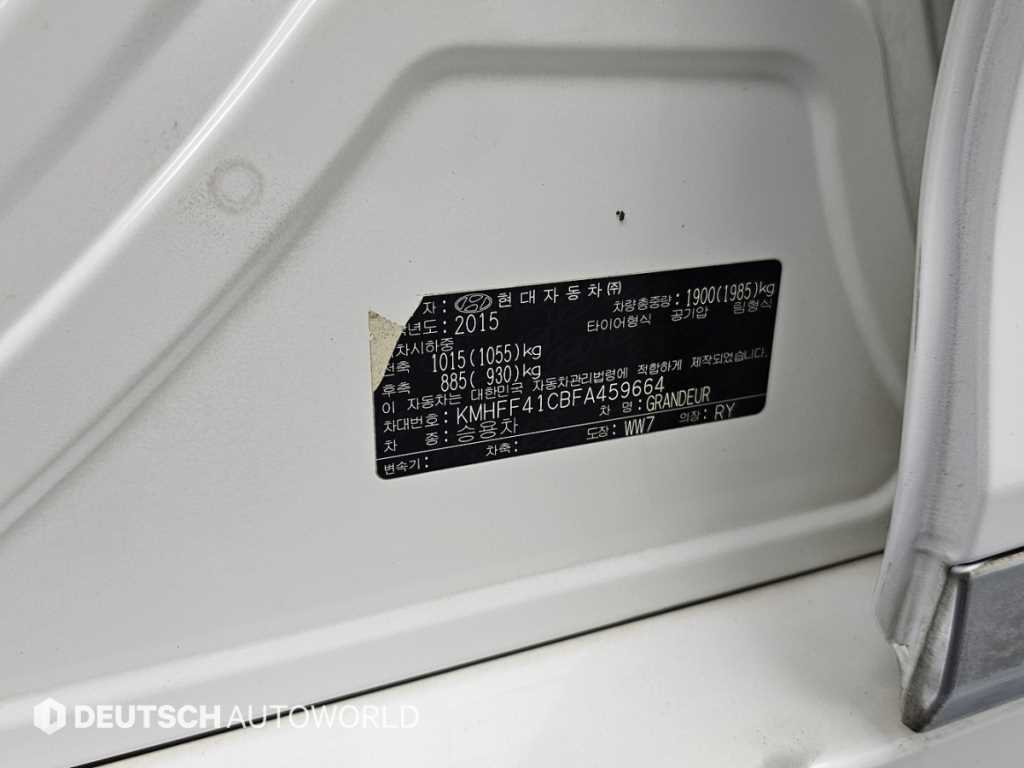 Hyundai Grandeur — photo 20