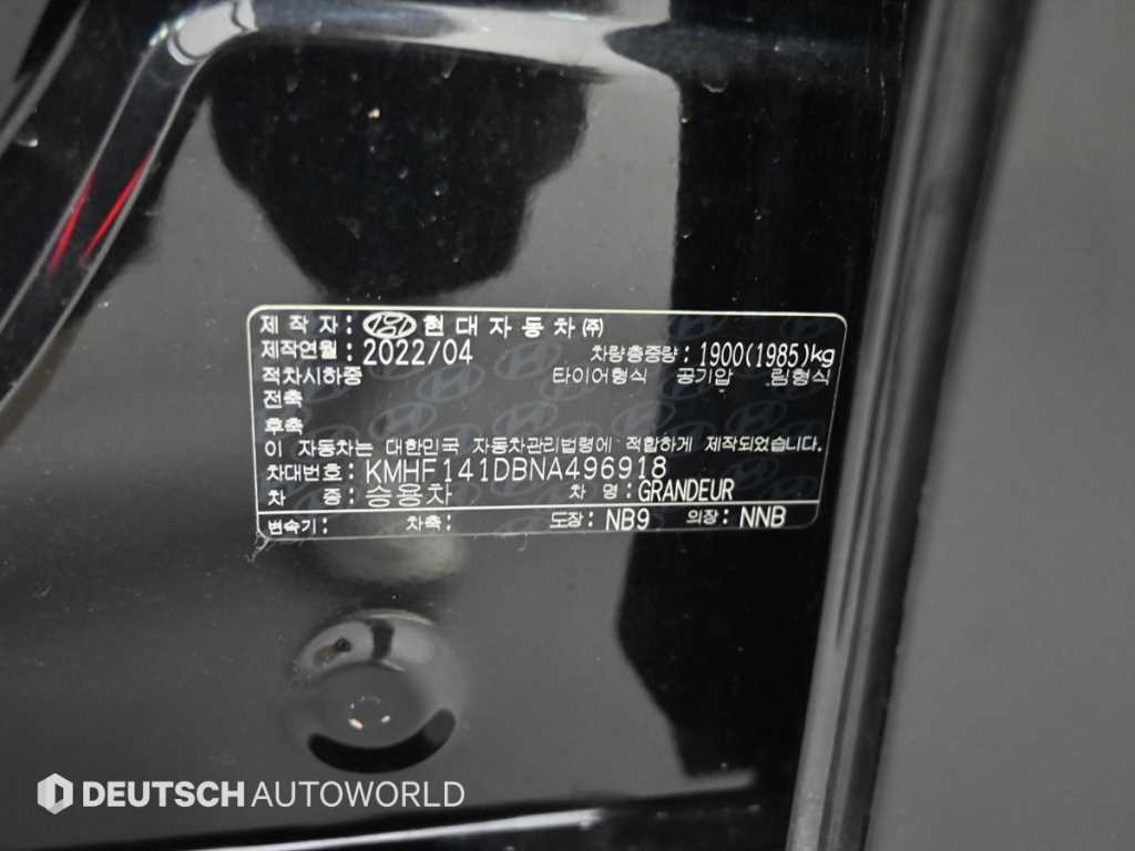 Hyundai Grandeur — photo 20
