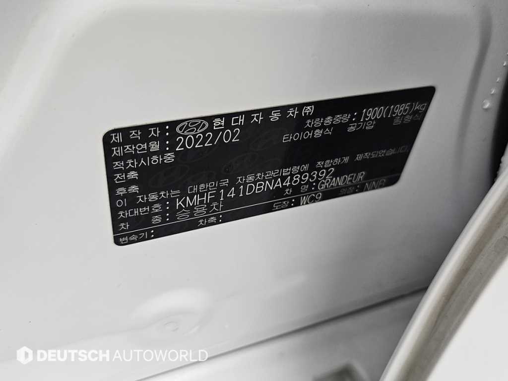 Hyundai Grandeur — photo 20