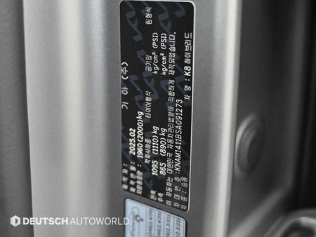 Kia K8 — photo 20