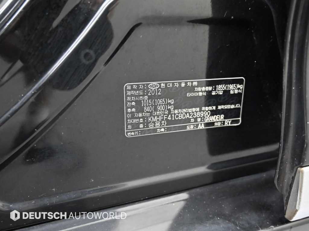 Hyundai Grandeur — photo 20