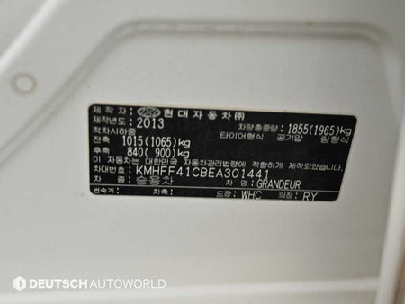 Hyundai Grandeur — photo 20