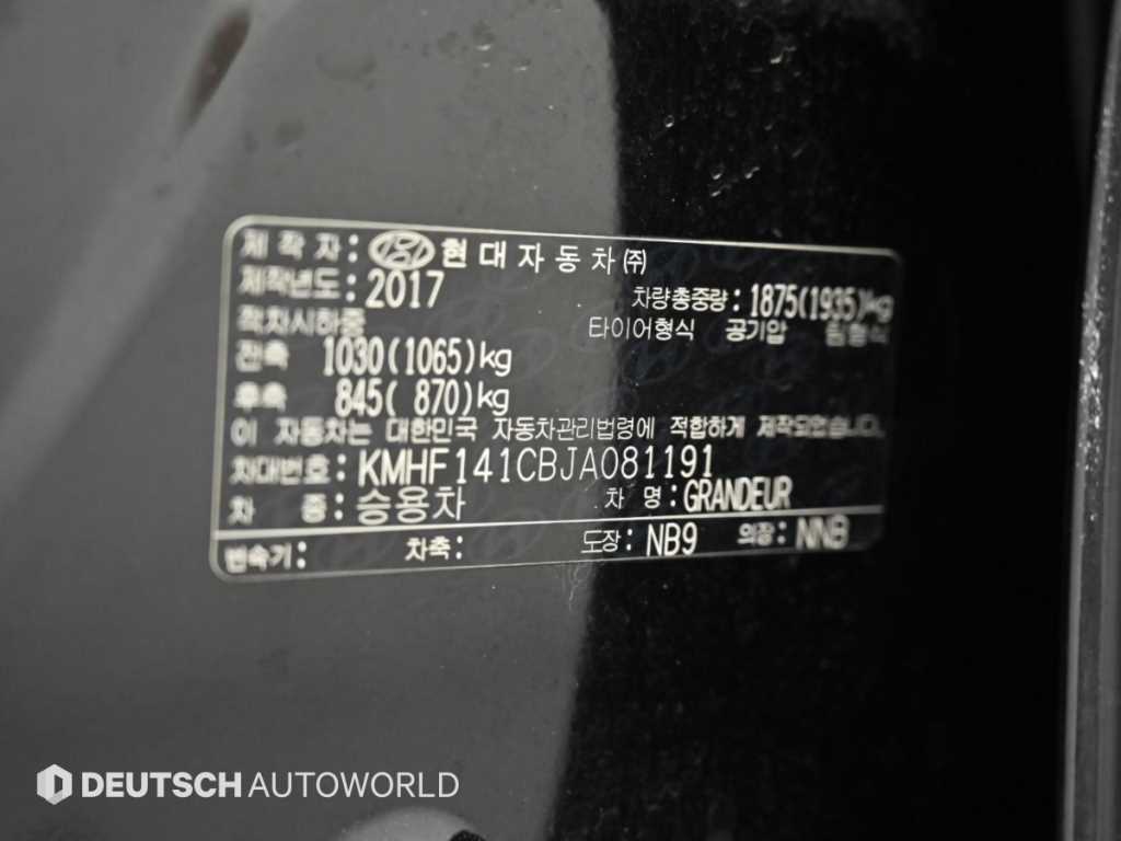 Hyundai Grandeur — photo 20