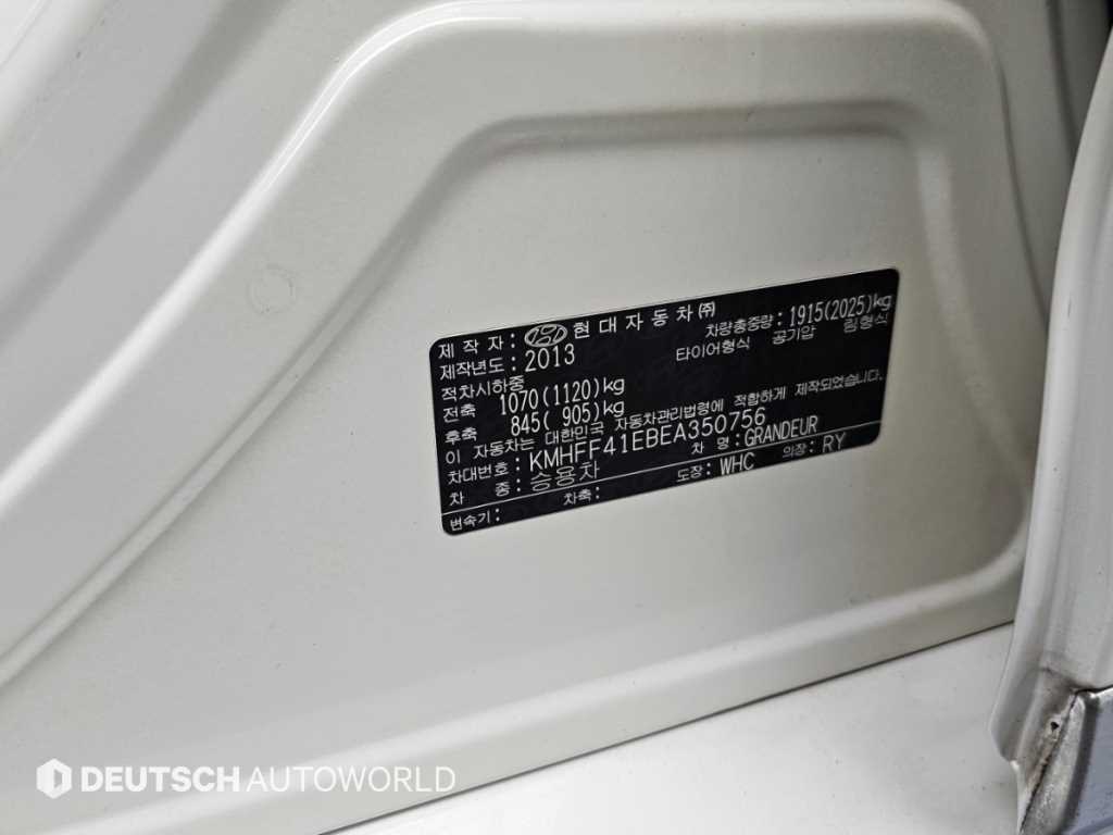 Hyundai Grandeur — photo 20