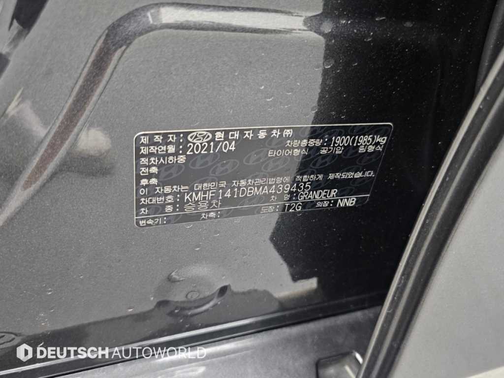 Hyundai Grandeur — photo 20