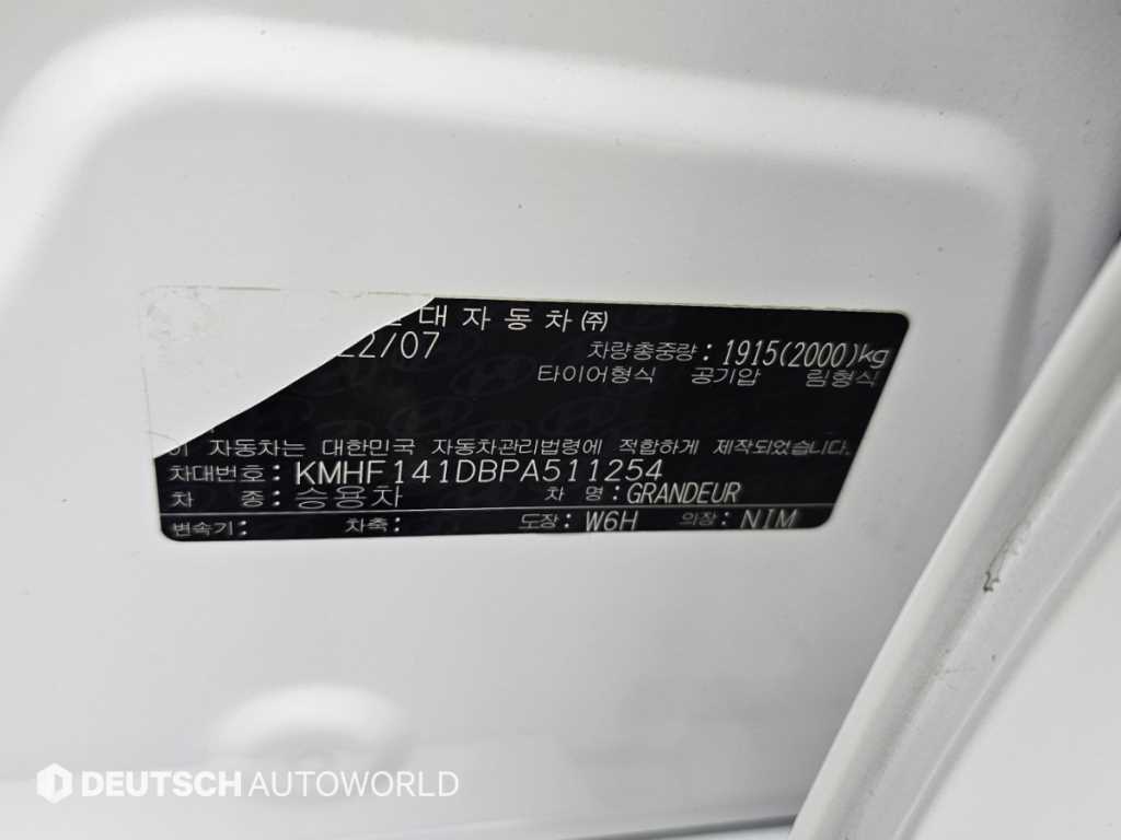 Hyundai Grandeur — photo 20