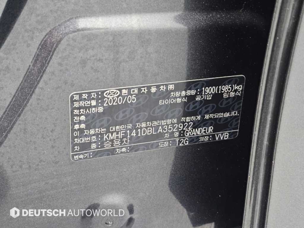 Hyundai Grandeur — photo 20