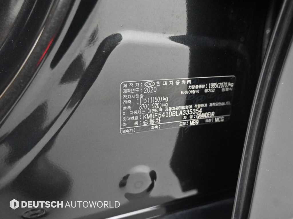 Hyundai Grandeur — photo 20