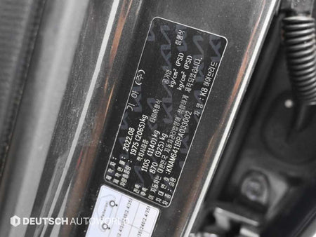Kia K8 — photo 20